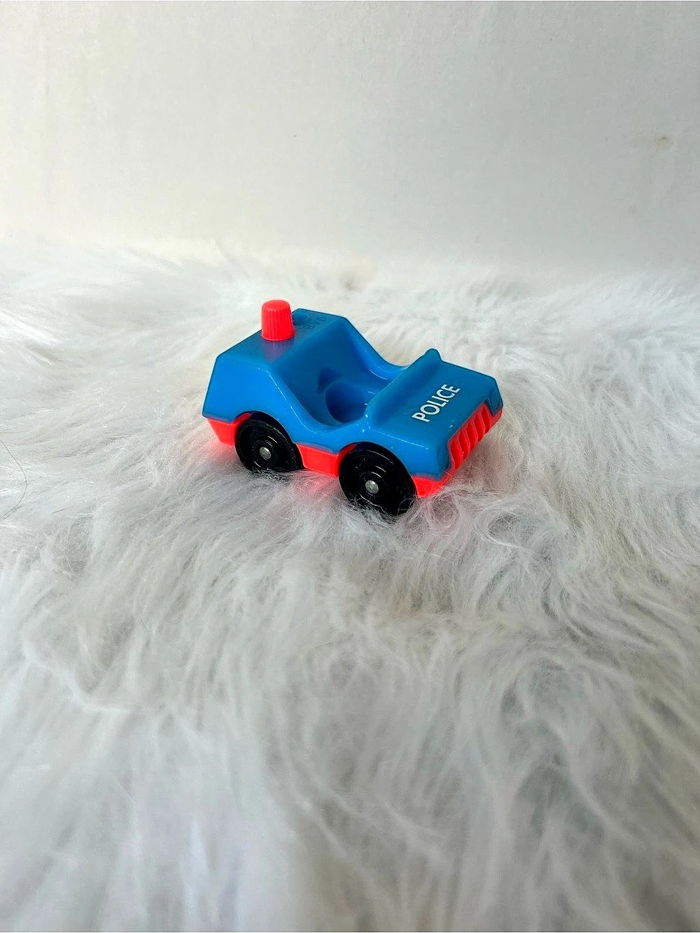 Fisher-Price Little People Police Car Blue & Red Toy